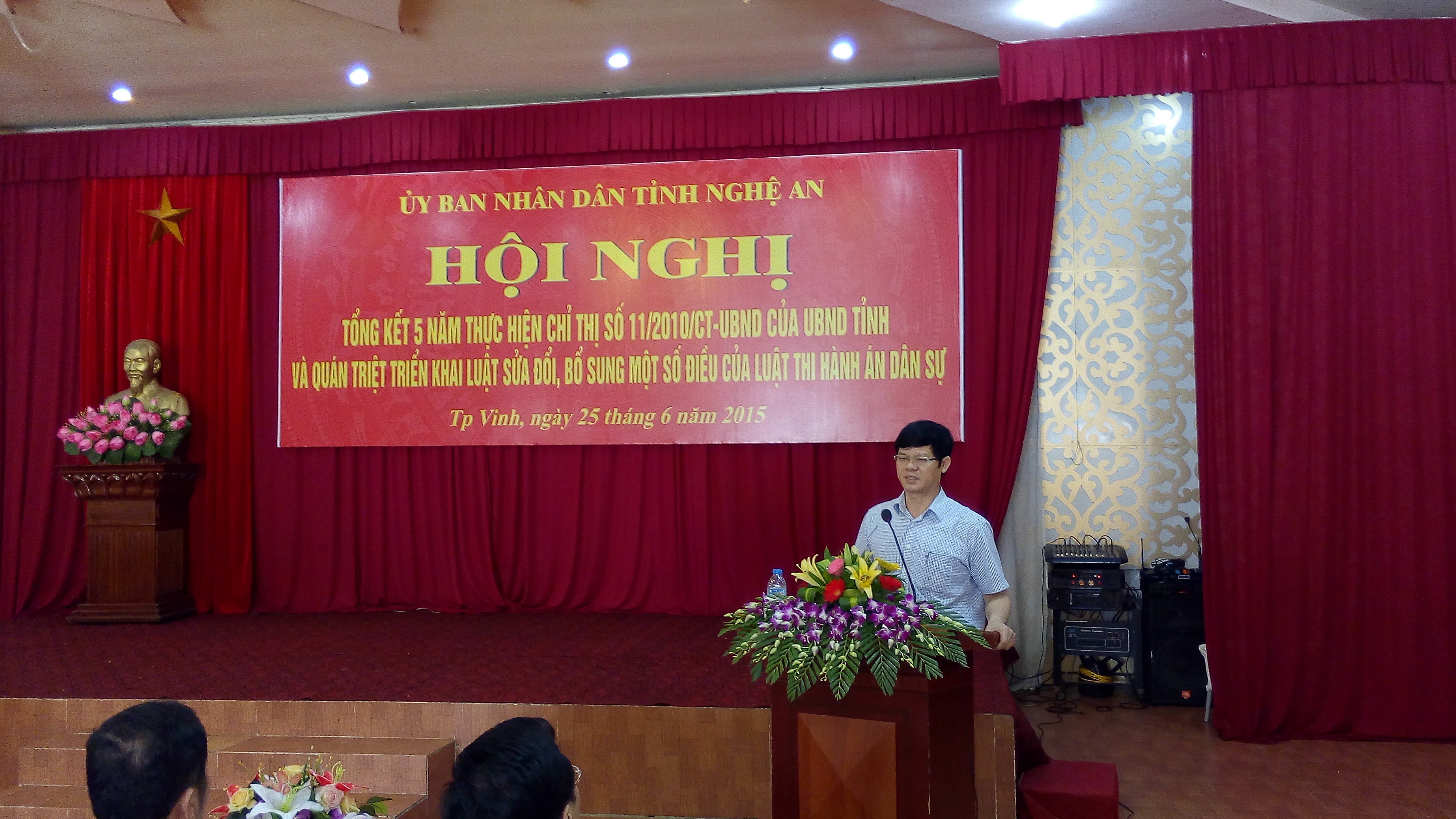 Hội nghị tổng kết Chỉ thị 11/2010/CT-UBND và quán triệt, triển khai Luật sửa đổi, bổ sung một số điều của Luật THADS