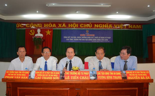 Tiếp tục “thổi làn gió mới” vào ngành Tư pháp Khu vực đồng bằng sông Cửu Long