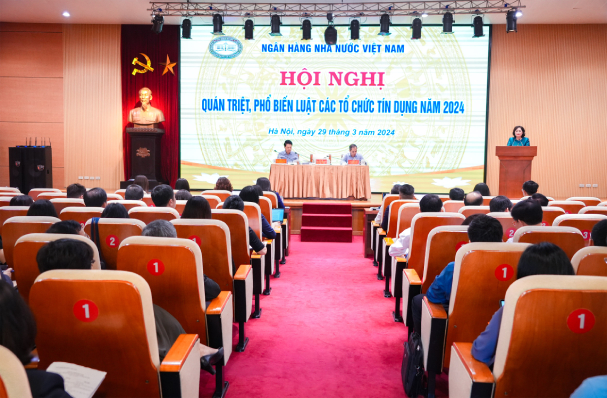 Ảnh đại diện Hội nghị quán triệt, phổ biến Luật Các tổ chức tín dụng năm 2024
