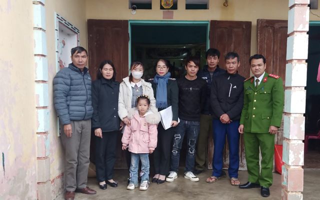 THADS Hoằng Hóa: động viên, thuyết phục thành công việc giao con chưa thành niên