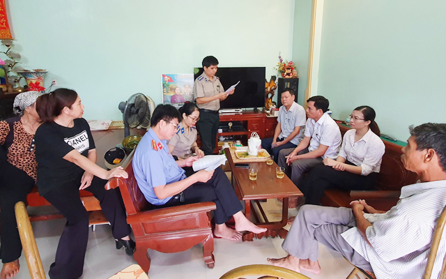 THADS Hoằng Hóa: kê biên quyền sử dụng đất là tài sản thế chấp