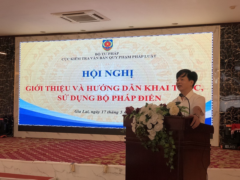 Ảnh đại diện Bộ pháp điển được giới thiệu và hướng dẫn khai thác, sử dụng tại tỉnh Gia Lai