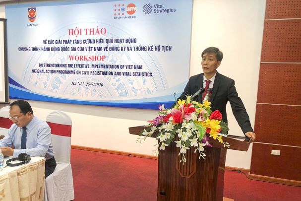 Tăng cường hiệu quả hoạt động Chương trình hành động quốc gia của Việt Nam về đăng ký và thống kê hộ tịch giai đoạn 2017-2024