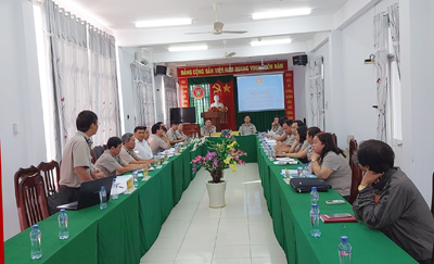 Hội nghị sơ kết công tác thi hành án dân sự, theo dõi thi hành án hành chính quý I năm 2021.