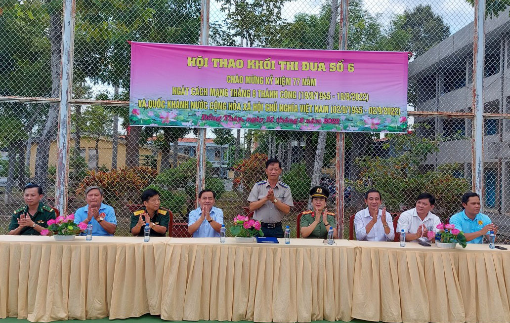 Hội thao Khối thi đua số 6 thành công tốt đẹp