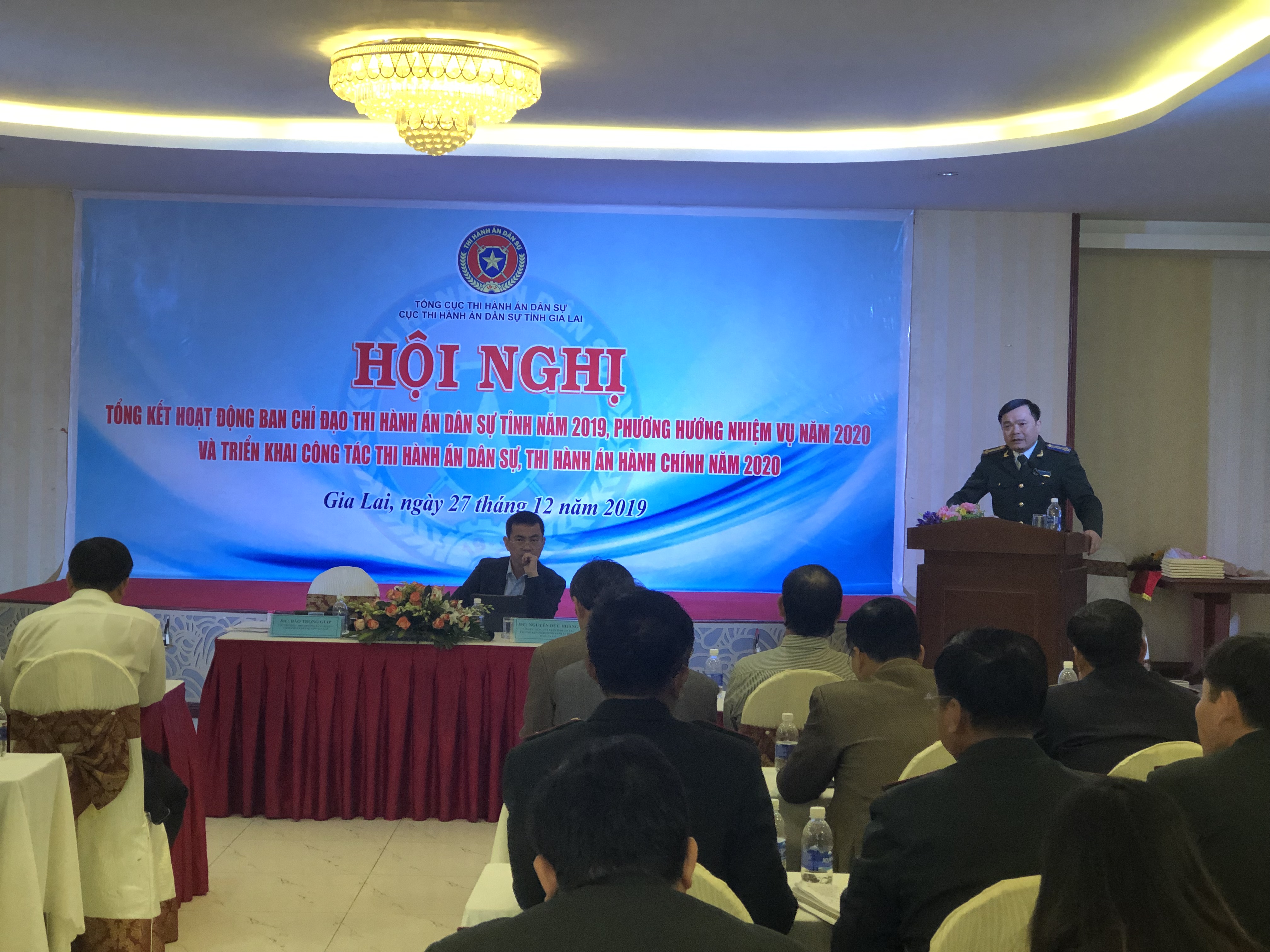 CỤC THI HÀNH ÁN DÂN SỰ TỈNH GIA LAI TRIỂN KHAI CÔNG TÁC THI HÀNH ÁN DÂN SỰ NĂM 2020