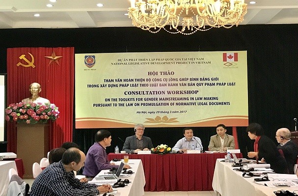 Hội thảo “Tham vấn hoàn thiện Bộ công cụ lồng ghép vấn đề bình đẳng giới trong xây dựng pháp luật theo Luật Ban hành văn bản quy phạm pháp luật”