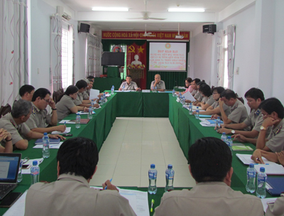 Kết quả công tác thi hành án dân sự, theo dõi thi hành án hành chính 6 tháng đầu năm và nhiệm vụ trọng tâm 6 tháng cuối năm 2019