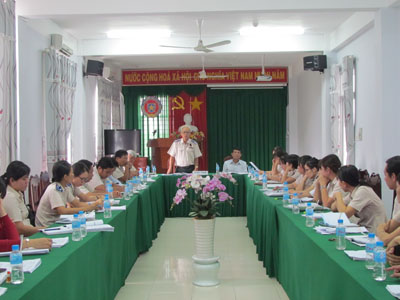 Họp công tác tài chính - kế toán