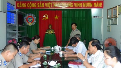 Châu Thành - Đánh giá công tác phối hợp trong thi hành án dân sự