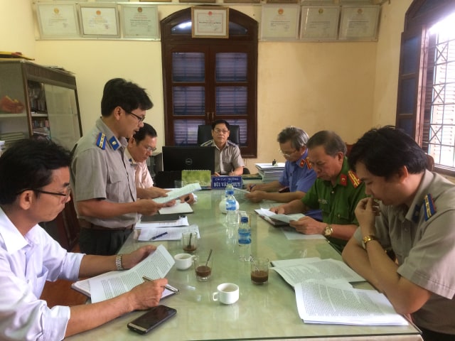 Bình Sơn tổ chức họp liên ngành nâng cao công tác phối hợp trong THADS