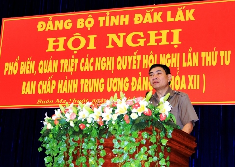 Tỉnh ủy quán triệt Nghị quyết Hội nghị lần thứ Tư Ban Chấp hành Trung ương Đảng (khóa XII)