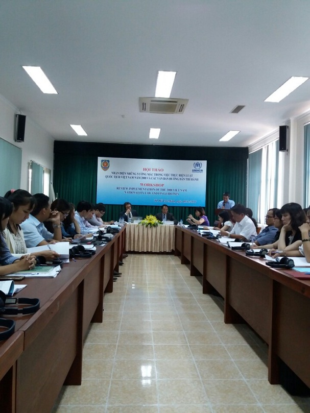 Tổ chức Hội nghị “Nhận diện những vướng mắc trong việc thực hiện Luật quốc tịch Việt Nam năm 2008 và những văn bản hướng dẫn chi tiết thi hành”