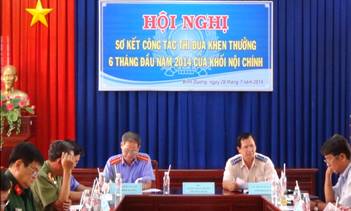 Hội nghị sơ kết công tác thi đua khen thưởng Khối Nội chính tỉnh Bình Dương