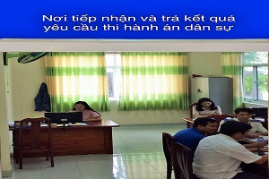 TRIỂN KHAI HỖ TRỢ TRỰC TUYẾN VÀ THỰC HIỆN CƠ CHẾ MỘT CỬA TẠI CÁC CƠ QUAN THI HÀNH ÁN DÂN SỰ