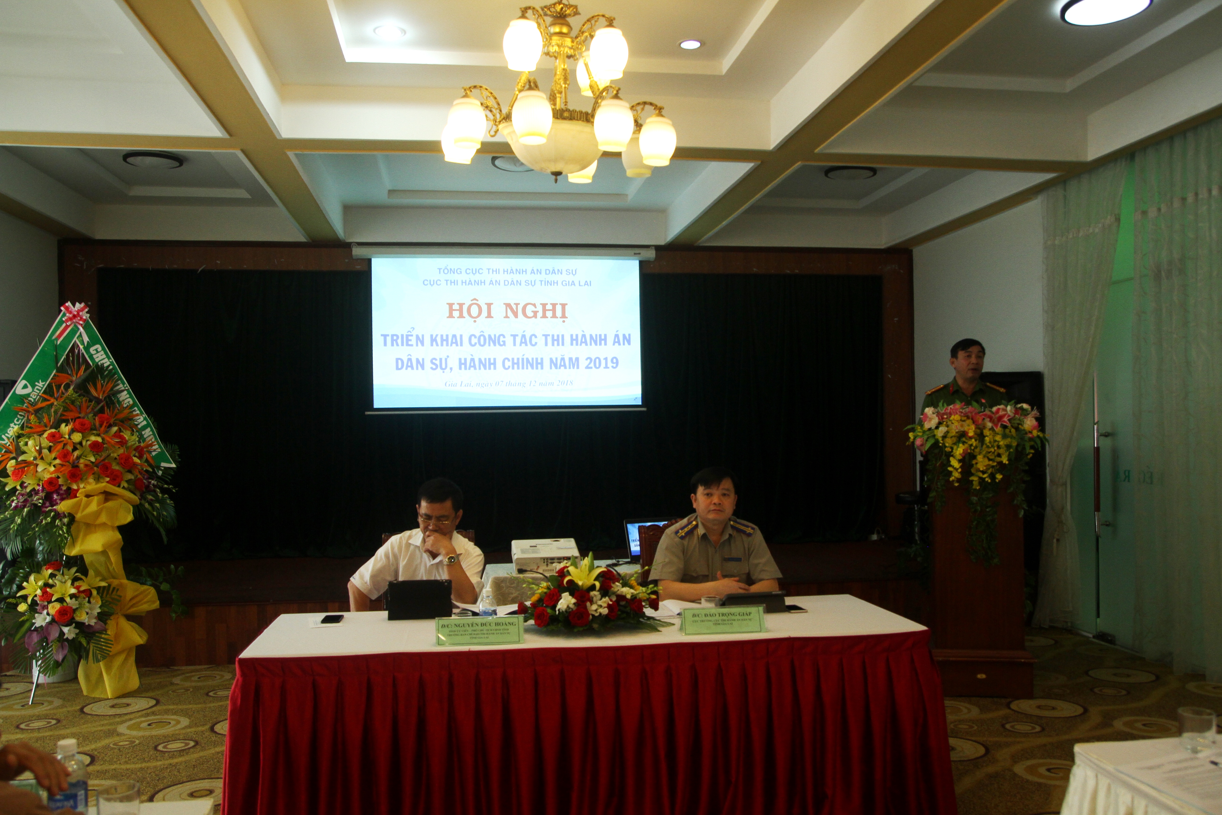 CỤC THI HÀNH ÁN DÂN SỰ TỈNH GIA LAI TỔ CHỨC HỘI NGHỊ TRIỂN KHAI CÔNG TÁC THADS, HÀNH CHÍNH NĂM 2019