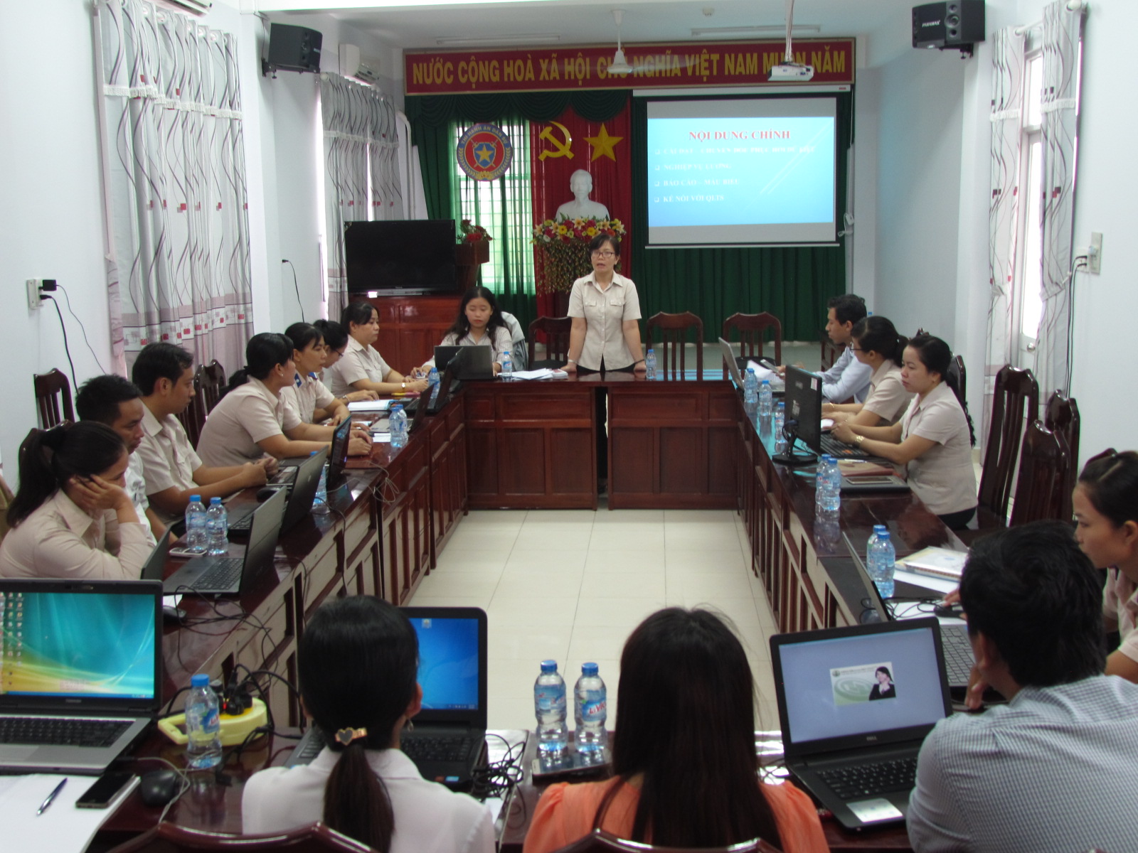 Tập huấn nâng cấp phần mềm kế toán hành chính sự nghiệp