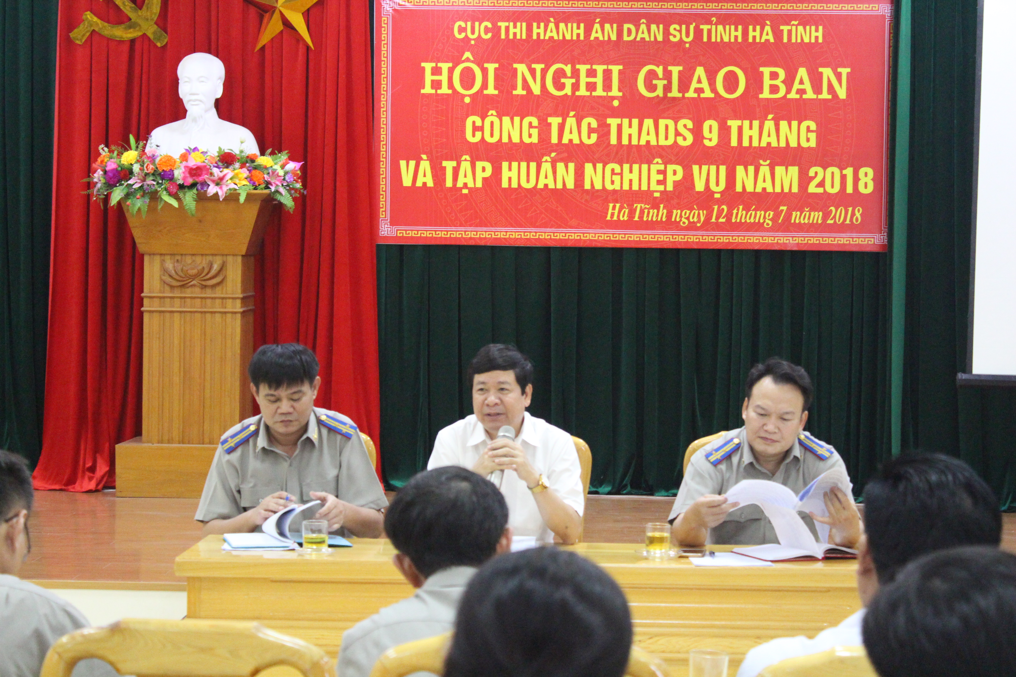 THADS Hà Tĩnh: Đề cao trách nhiệm người đứng đầu để hoàn thành tốt nhiệm vụ