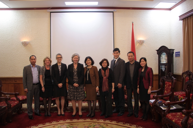 Đoàn cơ quan con nuôi Trung ương của Thụy Điển đến thăm và làm việc về công tác con nuôi quốc tế tại Việt Nam