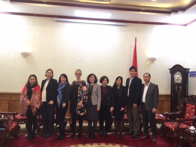 Đoàn cơ quan con nuôi Trung ương của Đan Mạch đến thăm và làm việc về công tác con nuôi quốc tế tại Việt Nam