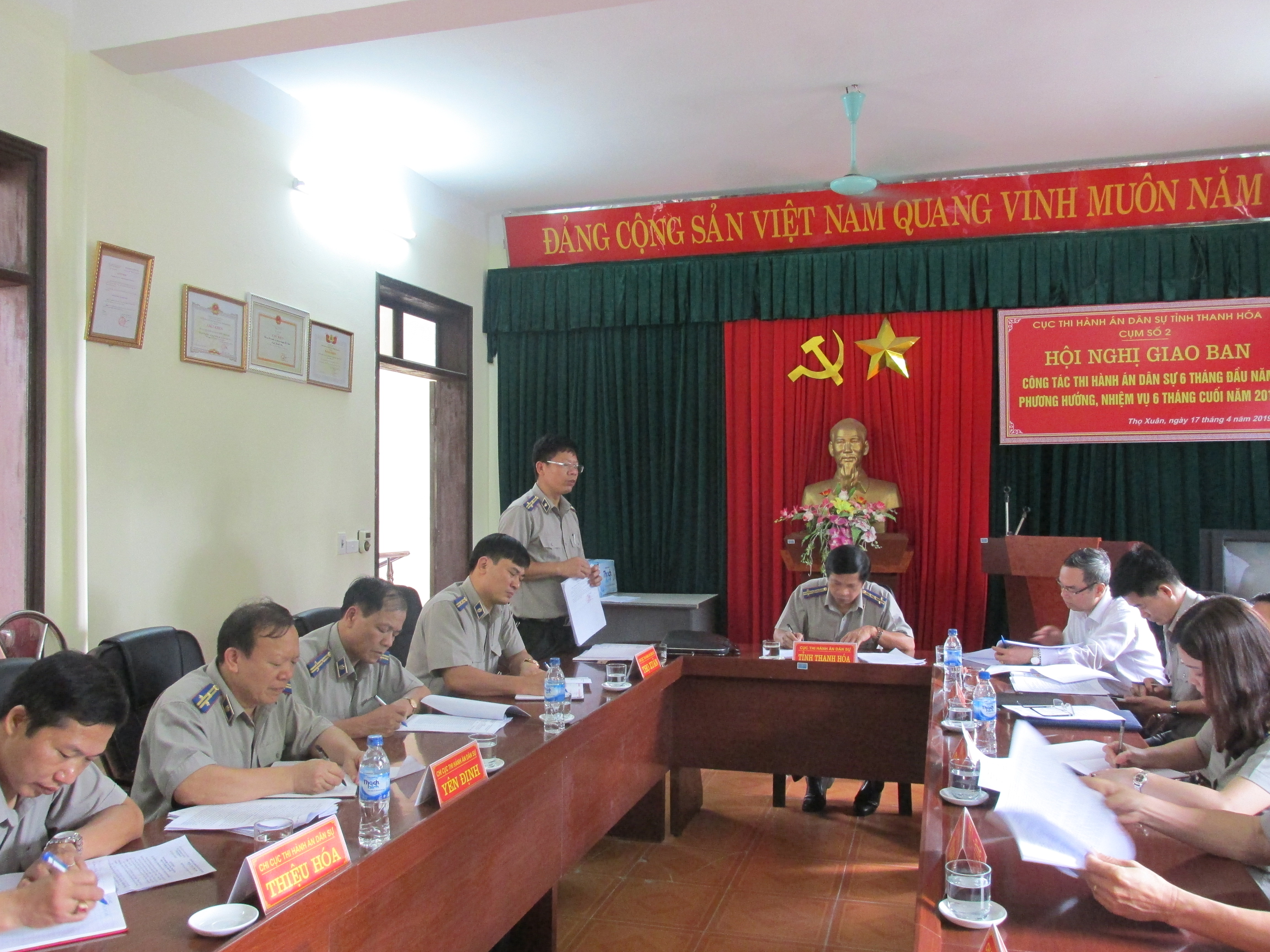 HỘI NGHỊ GIAO BAN CỤM THI ĐUA SỐ 2