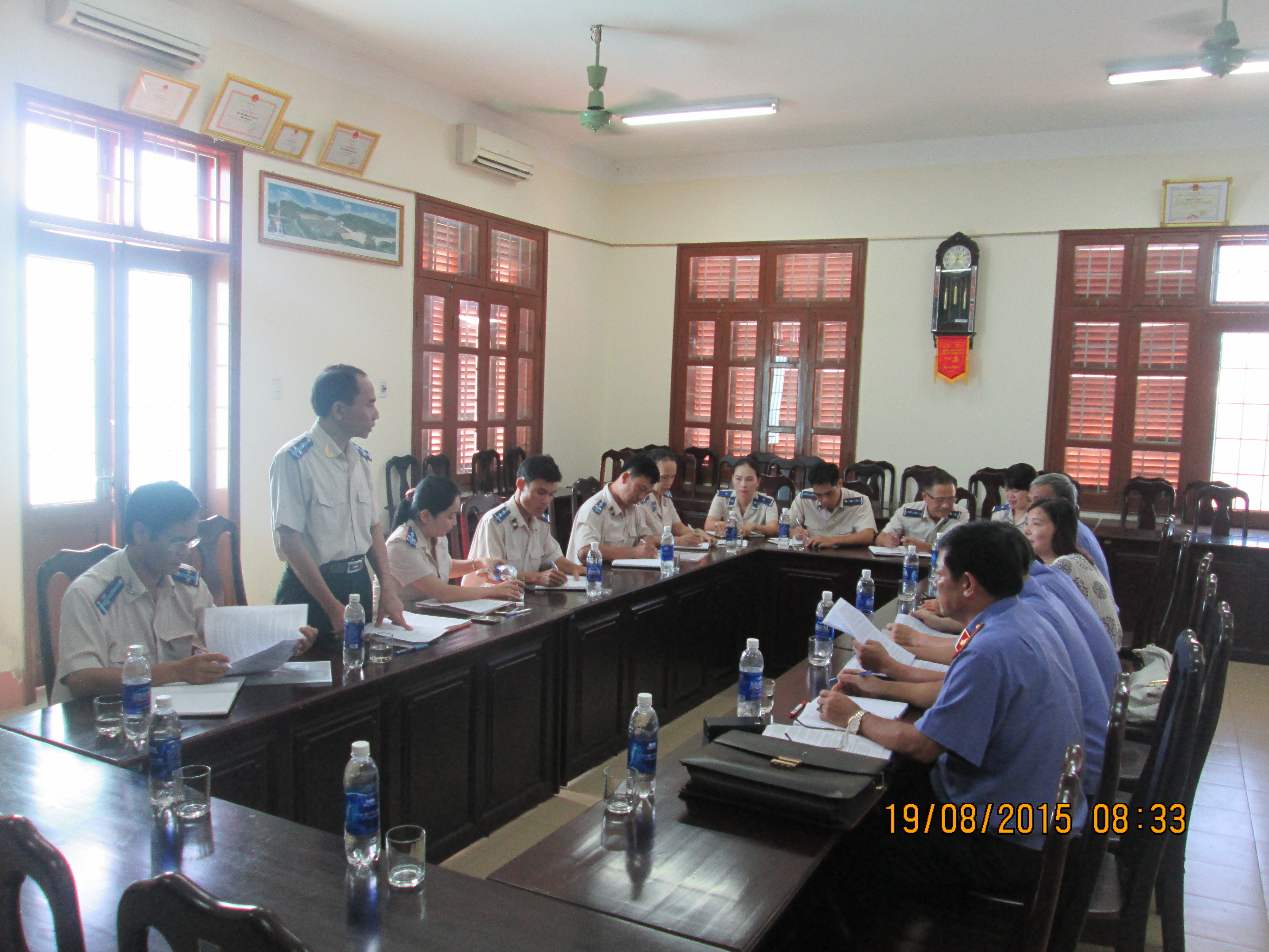 Vụ 11 - Viện Kiểm sát Nhân dân Tối cao làm việc với Cục Thi hành án dân sự tỉnh Quảng Trị