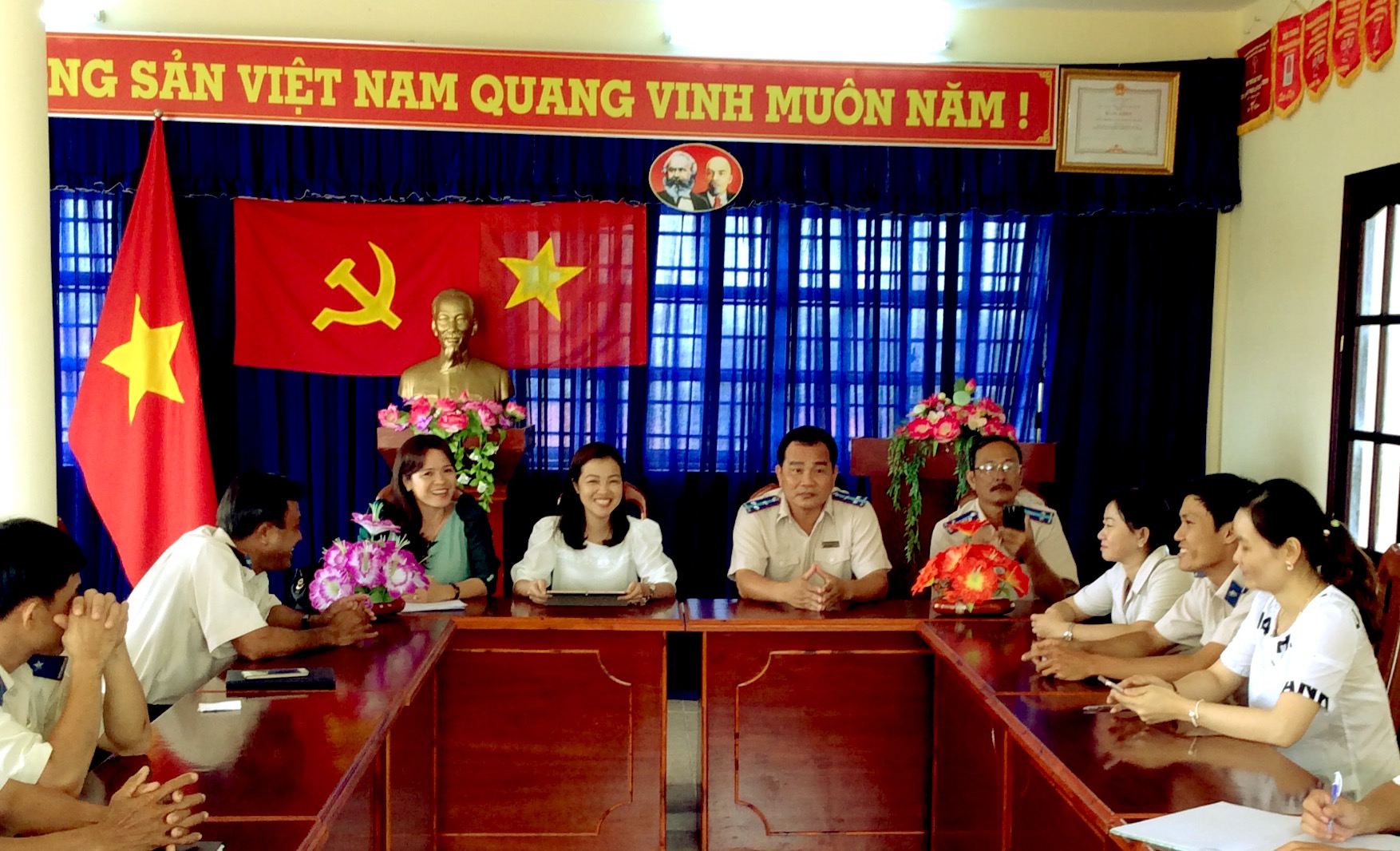 BỔ NHIỆM LÃNH ĐẠO CHI CỤC THI HÀNH ÁN DÂN SỰ HUYỆN TRẦN VĂN THỜI