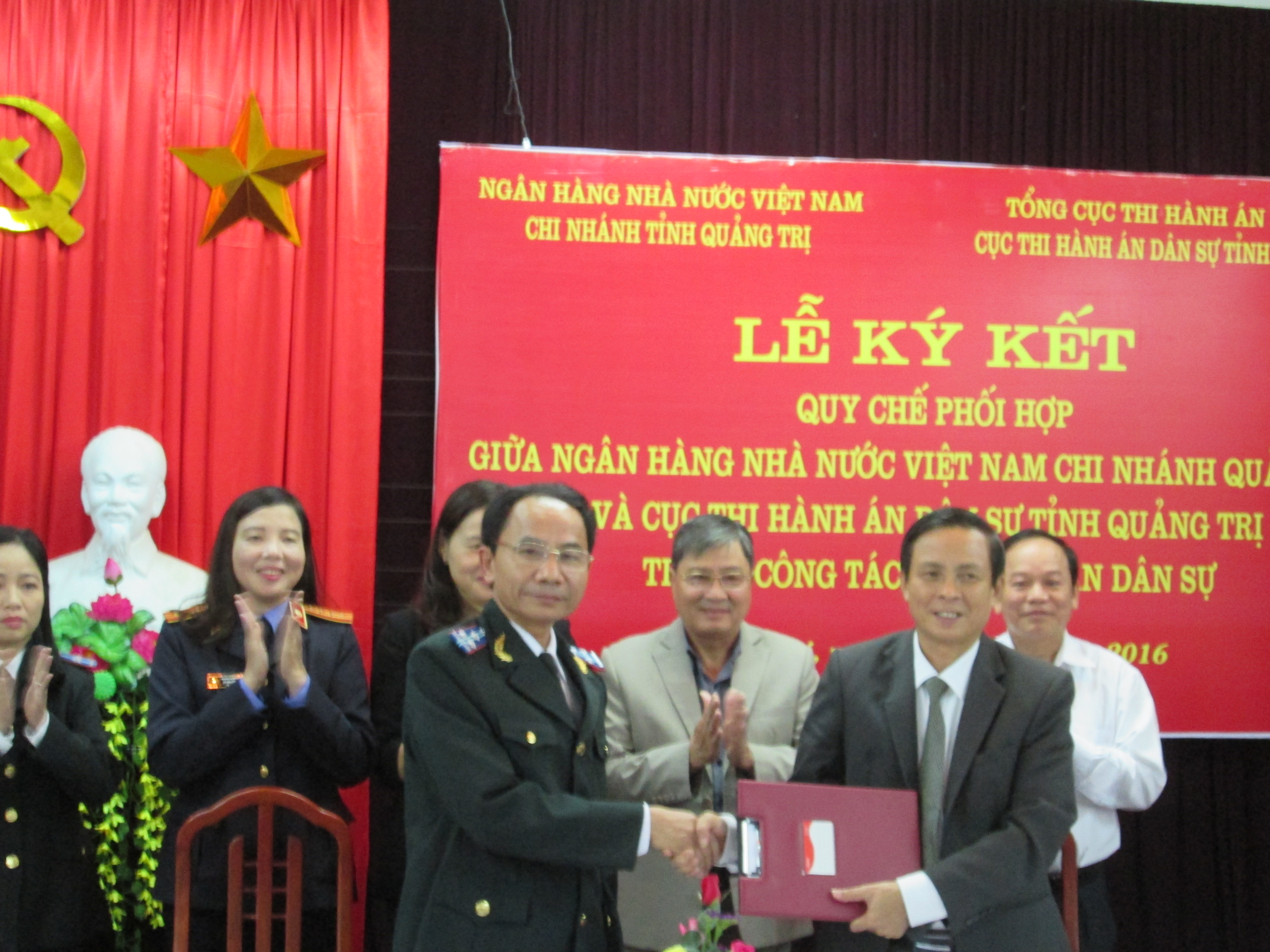 KÝ KẾT QUY CHẾ PHỐI HỢP TRONG CÔNG TÁC THI HÀNH ÁN DÂN SỰ