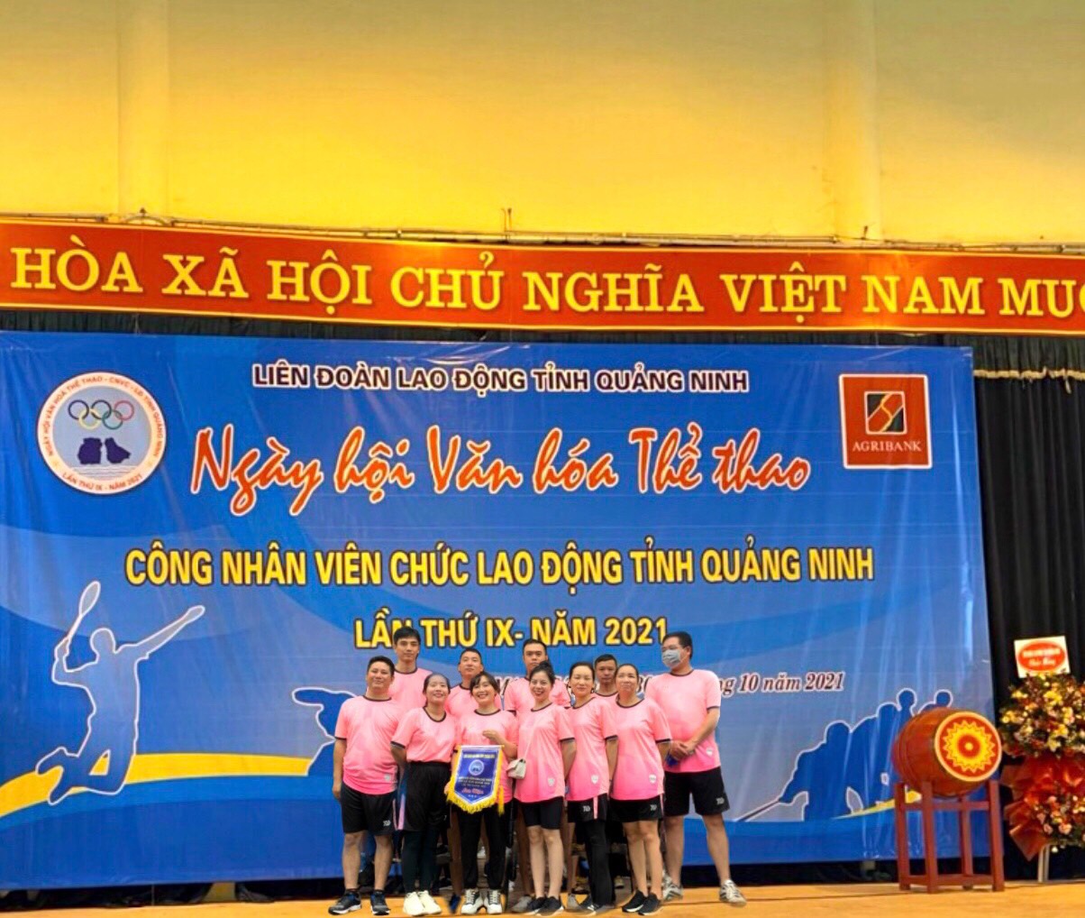 HƯỞNG ỨNG PHONG TRÀO NGÀY HỘI VĂN HÓA THỂ THAO CNVCLĐ TỈNH QUẢNG NINH LẦN THỨ IX NĂM 2021