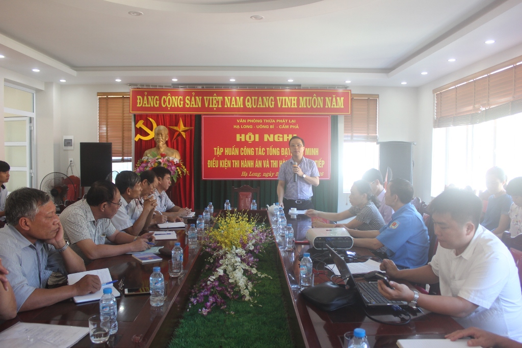 Tập huấn kỹ năng tống đạt, xác minh điều kiện thi hành án và cưỡng chế thi hành án