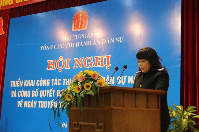 Các đại biểu phát biểu tại HN b