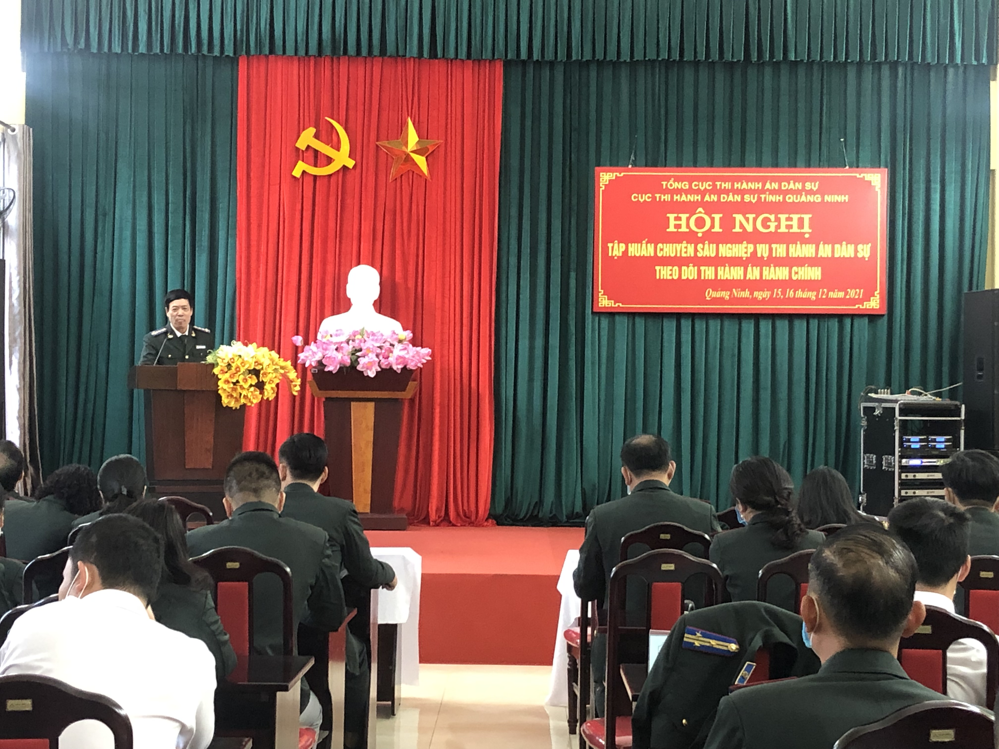 Cục THADS tỉnh tổ chức Hội nghị tập huấn chuyên sâu nghiệp vụ thi hành án dân sự, thi hành án hành chính