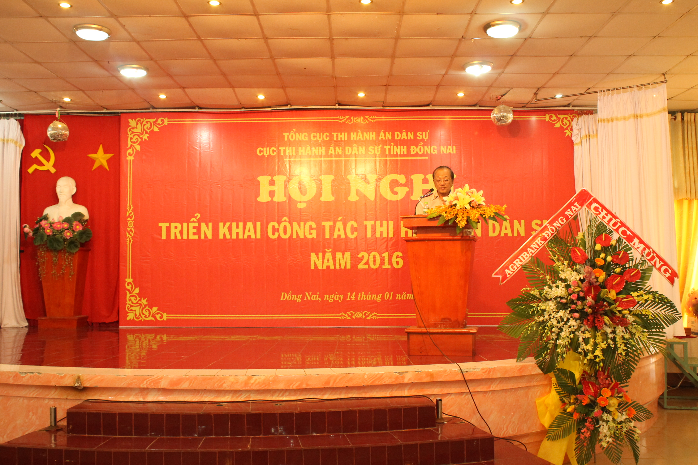 Hội nghị triển khai công tác thi hành án dân sự năm 2016