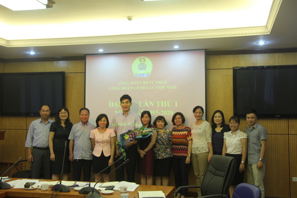 Cục Con nuôi tổ chức Đại hội Công đoàn cơ sở lần thứ nhất, nhiệm kỳ 2015 – 2020