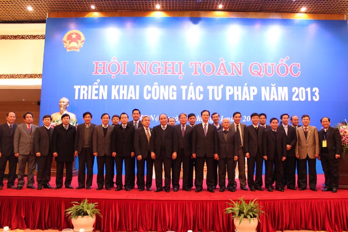 Hoi nghi trien khai công tac Tu phap 2013