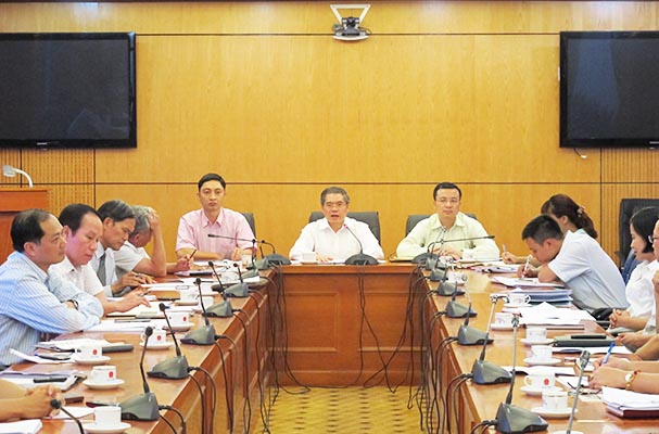 Họp Tổ công tác tổng kết 10 năm thực hiện Nghị quyết số 48-NQ/TW