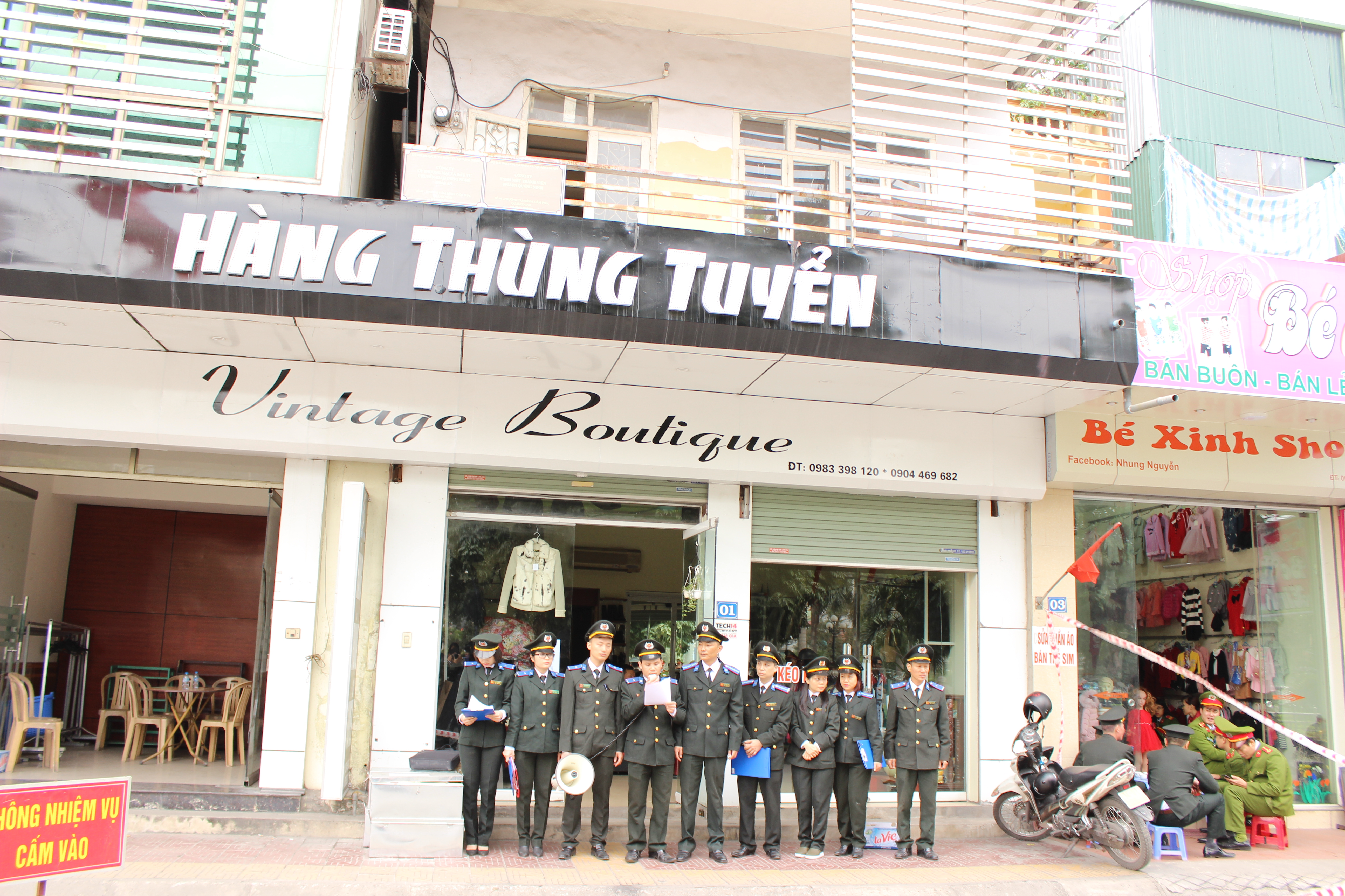 CHV Nguyễn Thanh Trường Chủ trì cưỡng chế công bố QĐCC