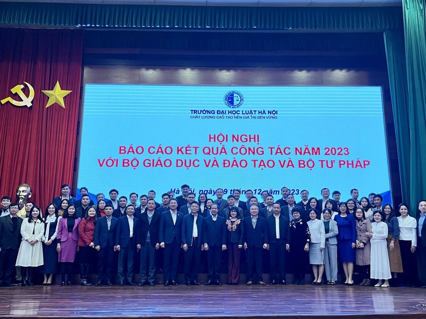 Những kết quả nổi bật năm 2023 của Trường Đại học Luật Hà Nội