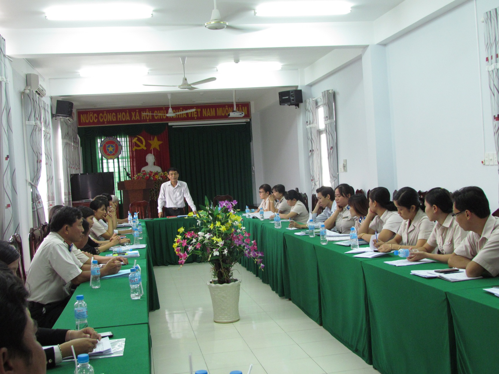 Họp báo công tác tài chính - kế toán thi hành án dân sự