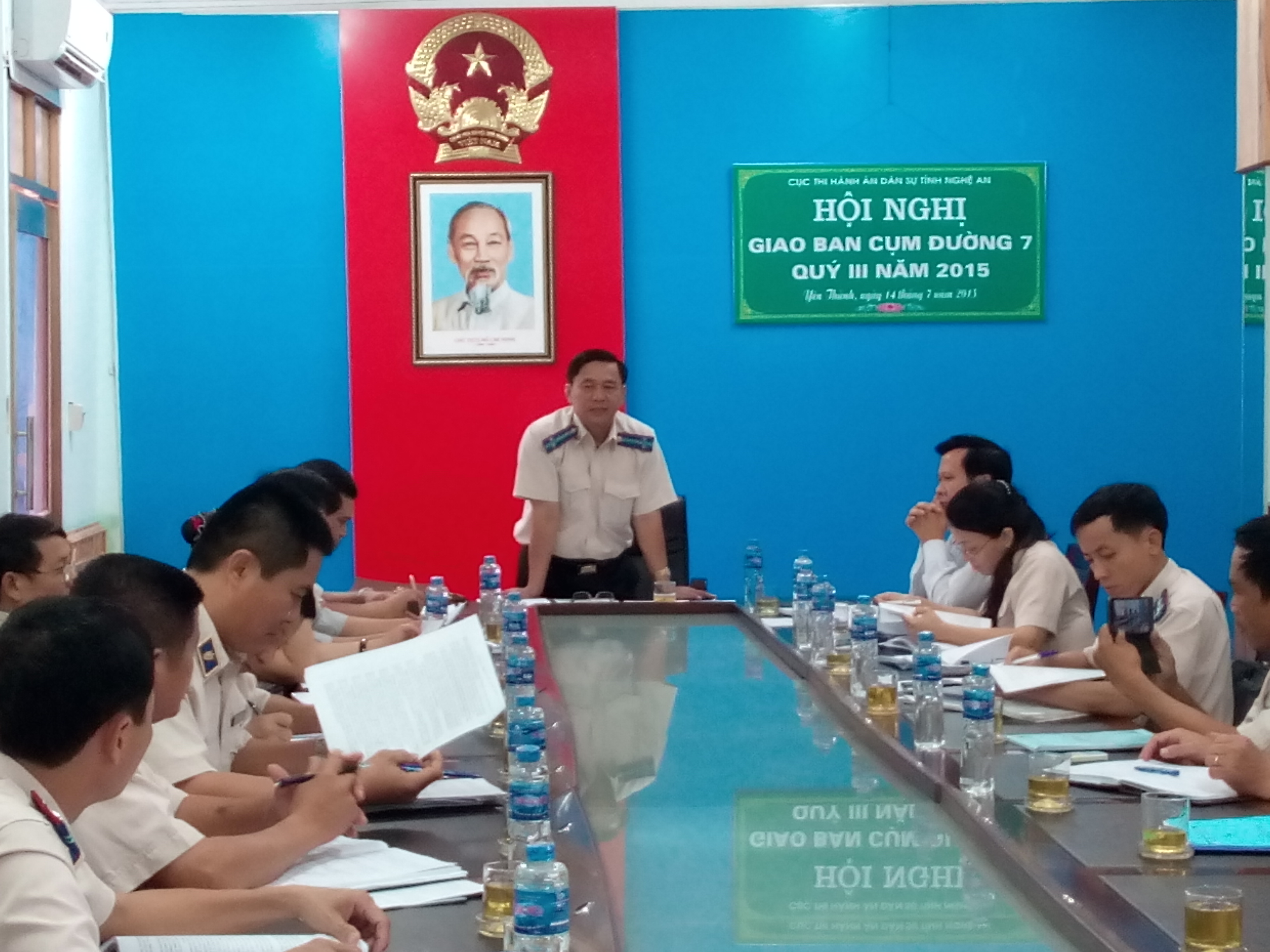 Hội nghị giao ban cụm 9 tháng đầu năm 2015