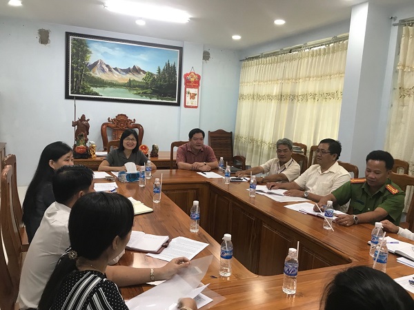 Kiểm tra công tác nuôi con nuôi tại các tỉnh Kiên Giang và Cà Mau