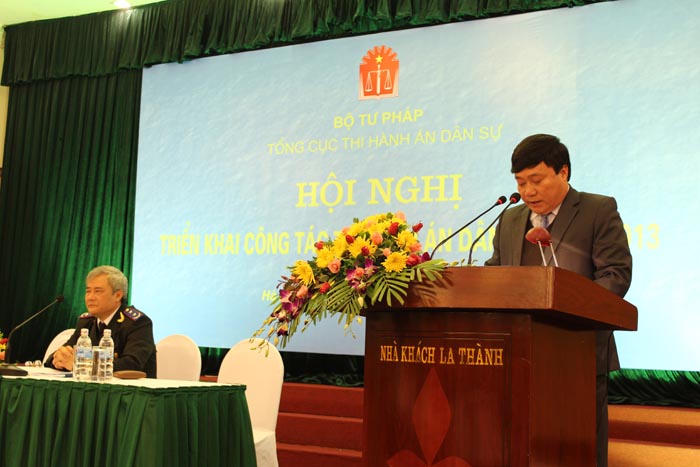 Hoi nghi trien khai cong tac THADS 2013