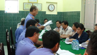 Kiểm sát trực tiếp việc tuân theo pháp luật thi hành án dân sự, hành chính tại Chi cục Thi hành án dân sự huyện Cao Lãnh