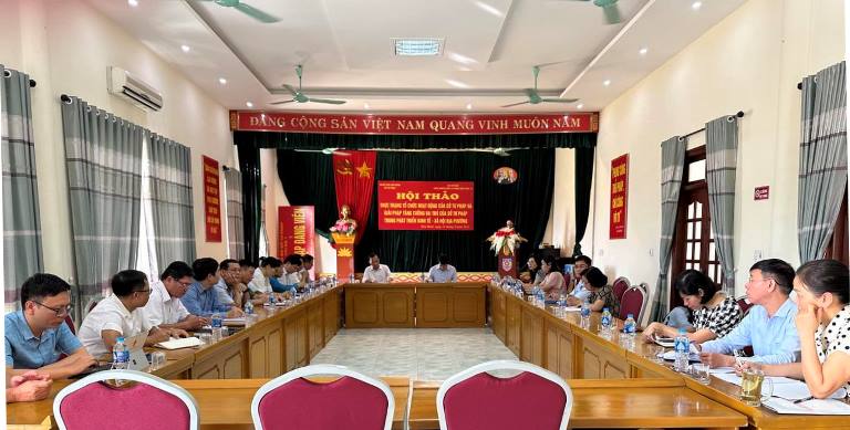 Khảo sát đánh giá thực trạng vai trò của Sở Tư pháp Hòa Bình trong phát triển kinh tế – xã hội ở địa phương