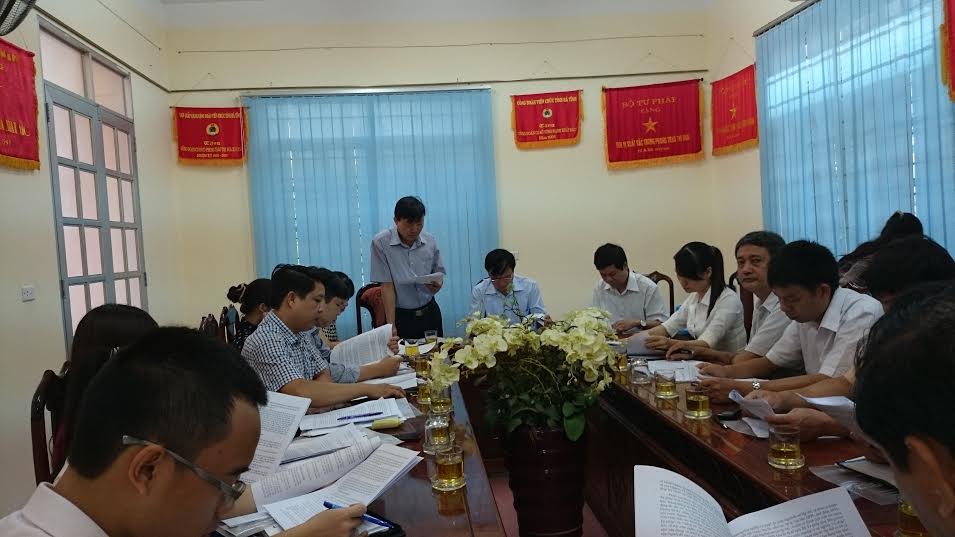 Kiểm tra công tác thi đua, khen thưởng 6 tháng đầu năm 2014