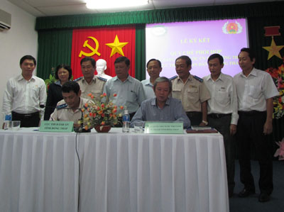 Lễ ký kết quy chế phối hợp giữa Cục Thi hành án dân sự với Ngân  hàng Nhà nước - chi nhánh tỉnh Đồng Tháp