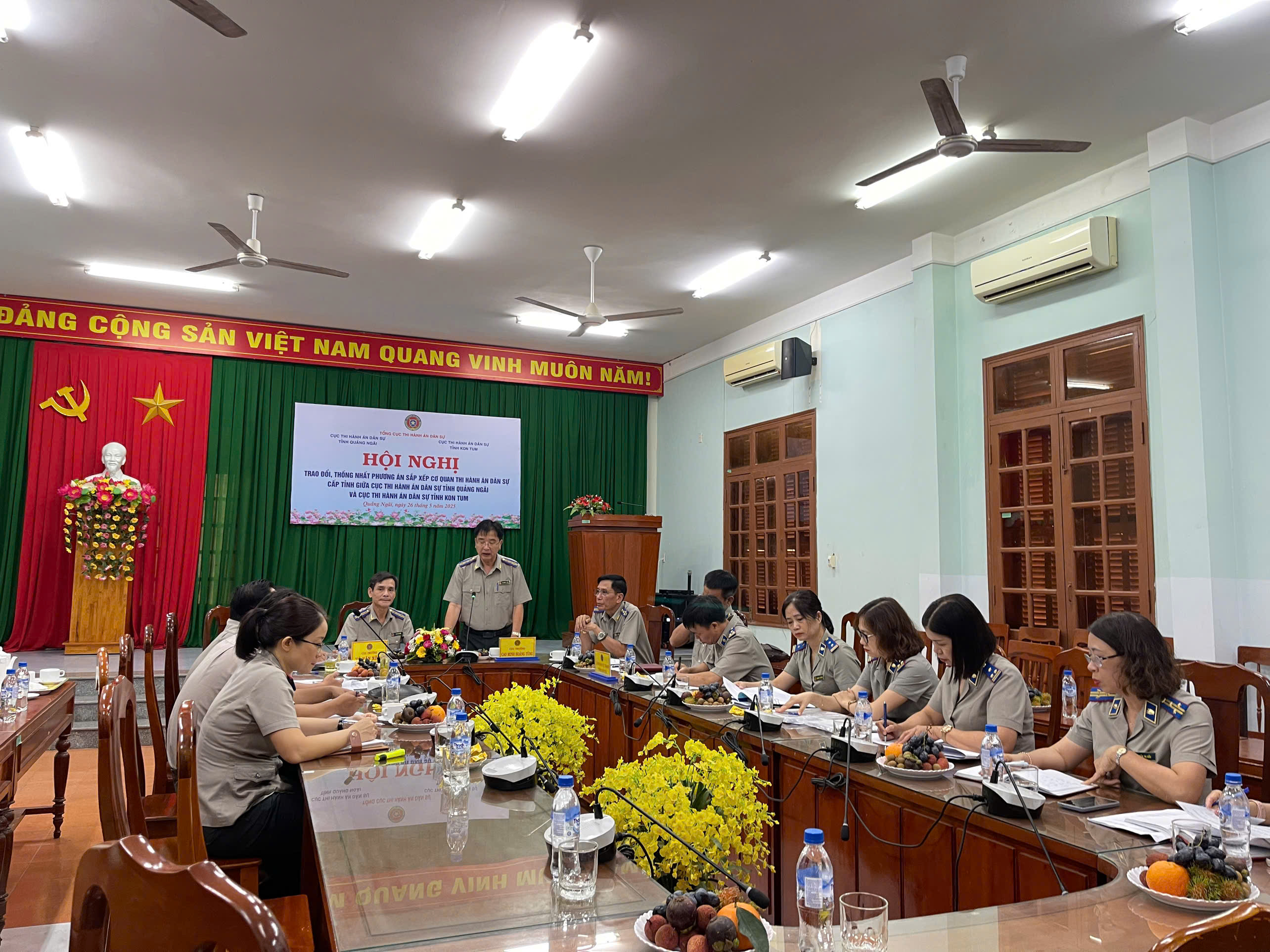 Quảng Ngãi sẵn sàng Phương án sắp xếp cơ quan Thi hành án dân sự cấp tỉnh