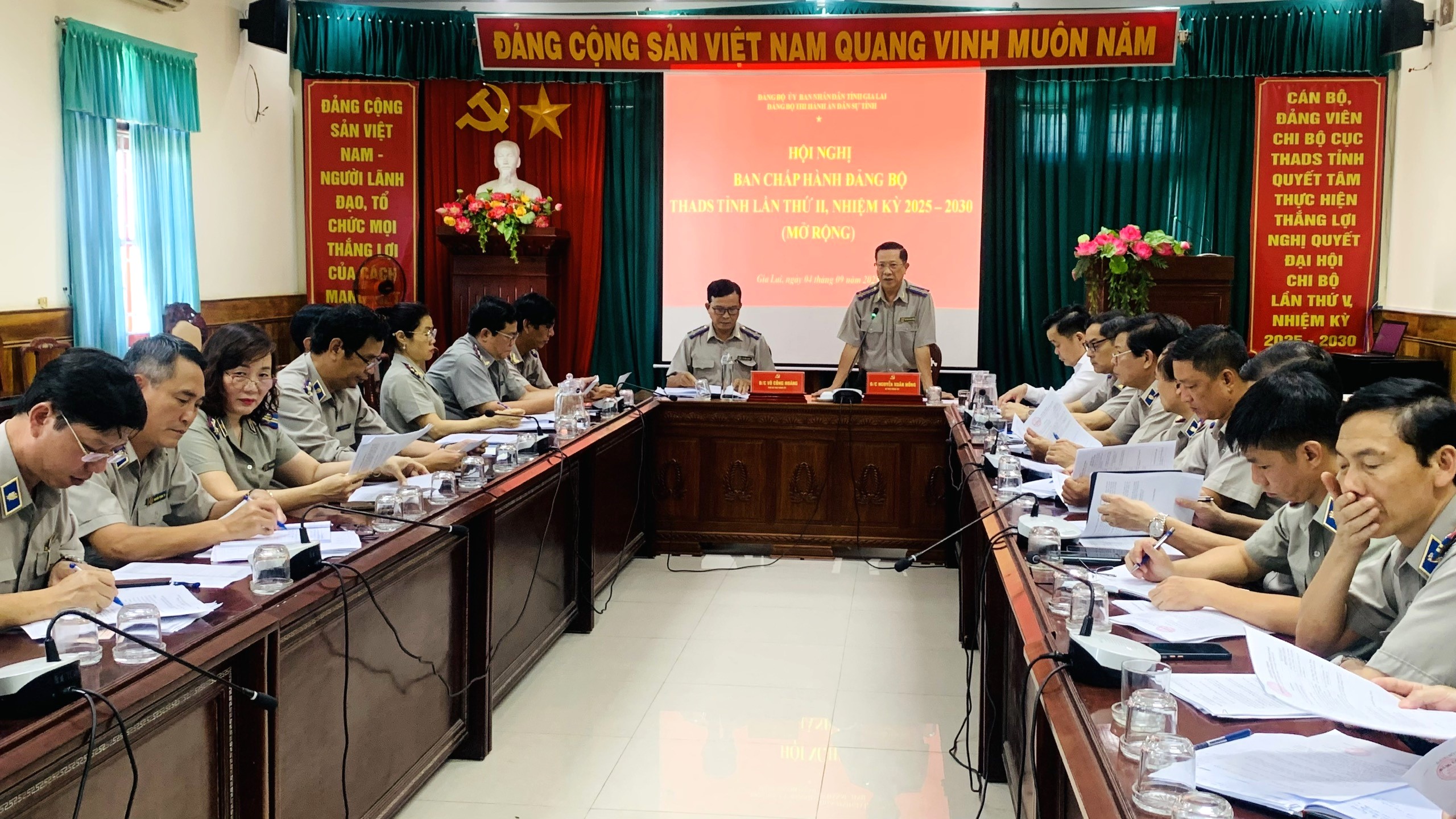 Gia Lai: Đảng uỷ THADS tỉnh hội nghị Ban Chấp hành Đảng bộ lần thứ 2