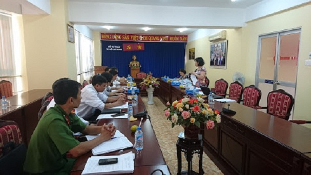 Cục Hộ tịch, quốc tịch, chứng thực lấy ý kiến đối với dự thảo Kết luận thanh tra chuyên ngành về công tác quốc tịch tại Sở tư pháp thành phố Hồ Chí Minh.