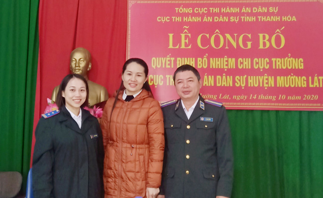 Chi bộ Chi cục THADS huyện Mường Lát kiện toàn chức danh Bí thư, Phó Bí thư Chi bộ nhiệm kỳ 2020-2025